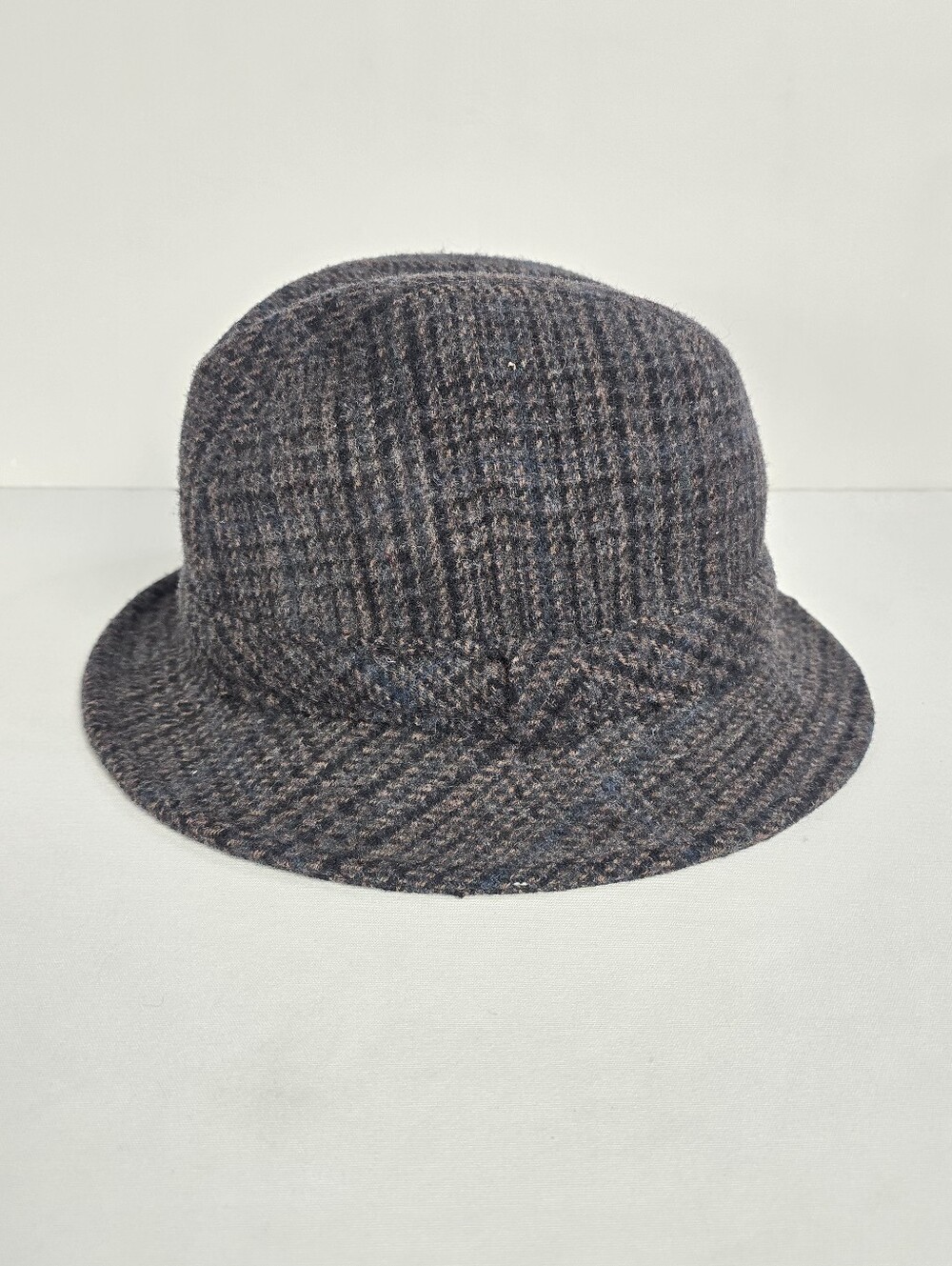 Pendelton Tweed Wool Plaid Derby Hat Walking Hat Women's